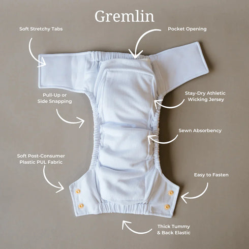 SECOND HAND | Cloth Bums Gremlin 2.0 Pull Up Cloth Nappy | Training Pant